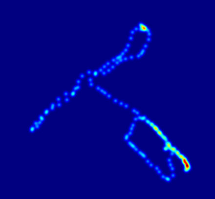 t-maze heatmap