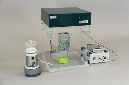PhenoTyper optogenetics setup